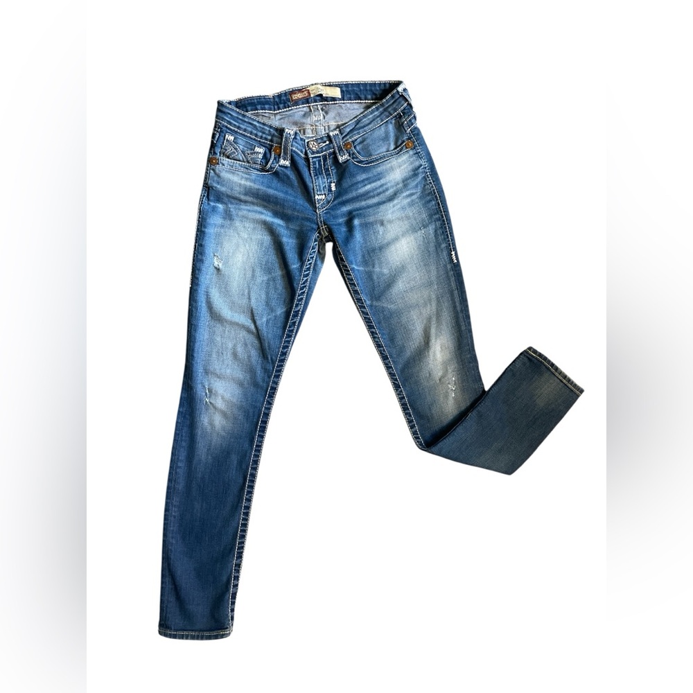 B3- Big Star Women's Light Blue Skinny Jeans